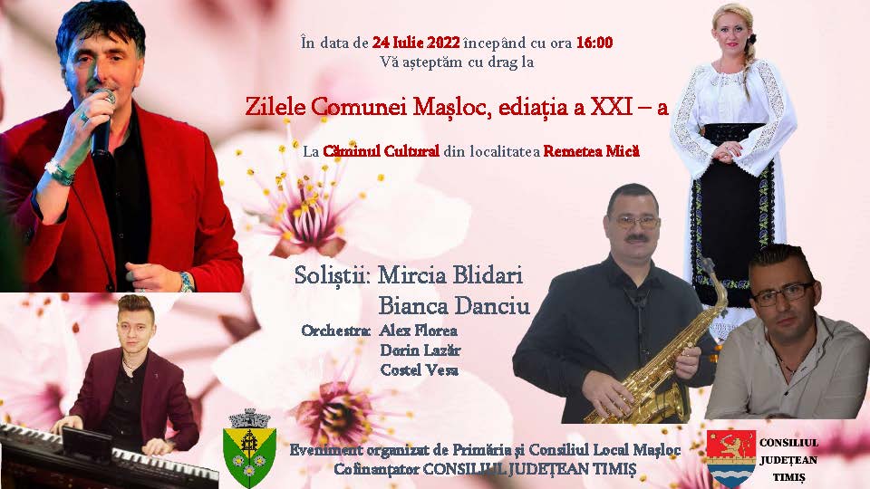 Zilele Comunei Mașloc – Remetea Mică